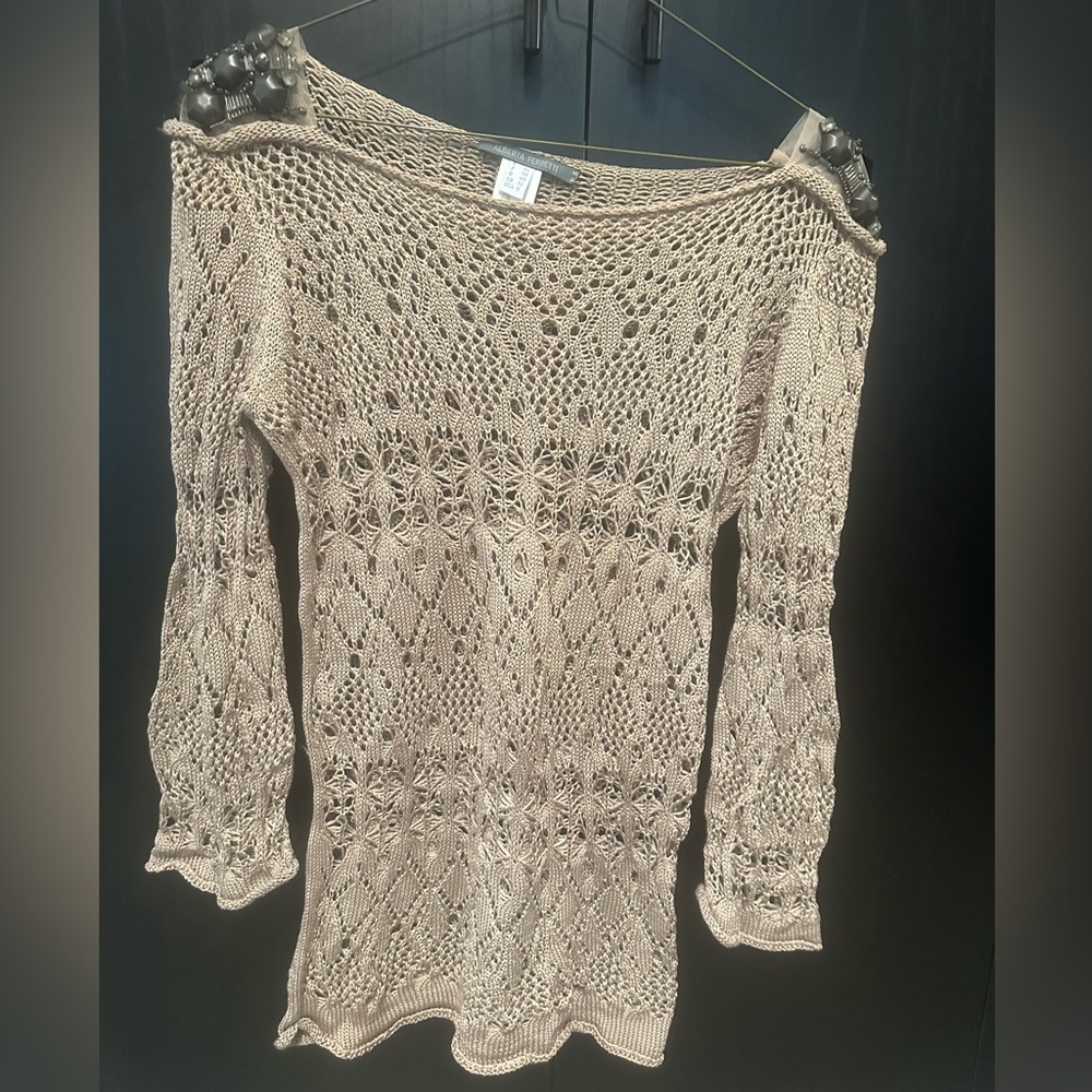 Alberta Ferretti sweater size 8 Made in Italy